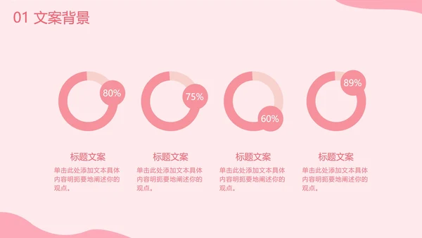 七夕爱心营销PPT模板