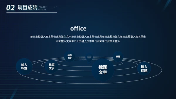 金融经济投资K线图项目年中工作汇报通用PPT模板