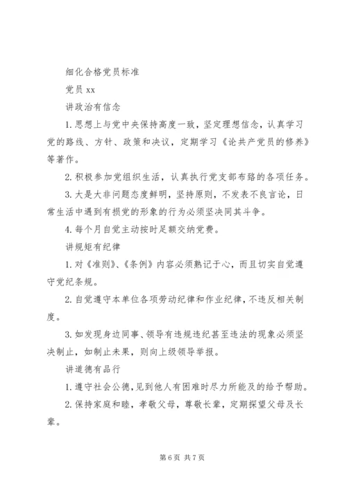 怎样理解合格党员的标准.docx