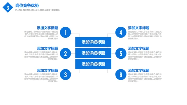 蓝色商务述职报告通用PPT模板
