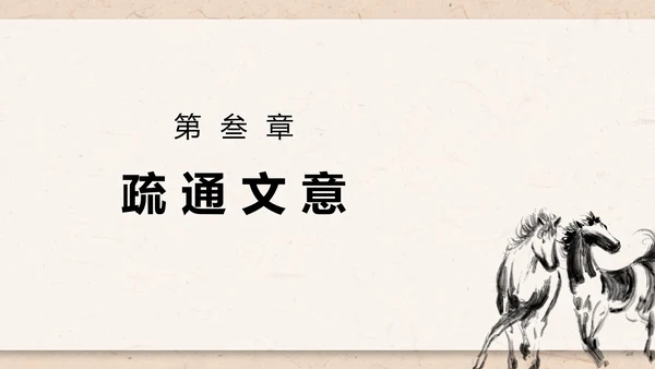 八年级下册语文马说课件PPT模板
