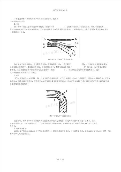 烟气管道阻力计算