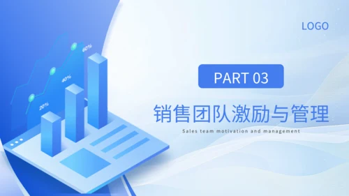 蓝色商务风销售目标分解与过程管控培训PPT