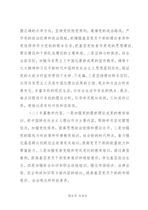 基层反映：关于加强基层党校建设的思考和建议.docx