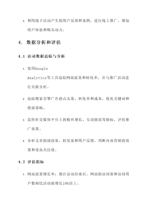 新品上线的线上推广方案