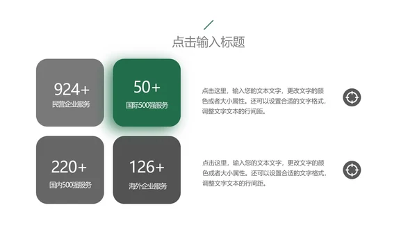 植物年终总结模版PPT模板