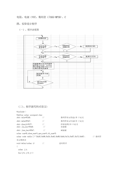 直流电机PWM波调速的设计与制作实验报告