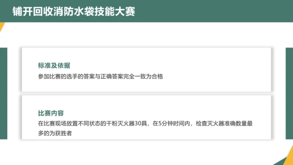 绿色员工技能比赛方案通用PPT模板
