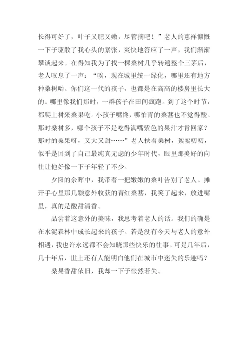 意外收获作文800字.docx
