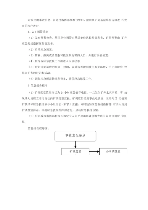 矿井水灾事故专项应急预案及现场处置方案.docx