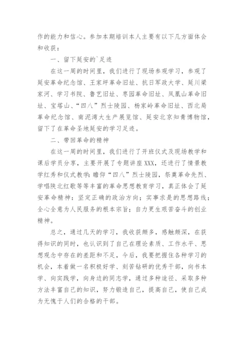 延安精神心得体会.docx