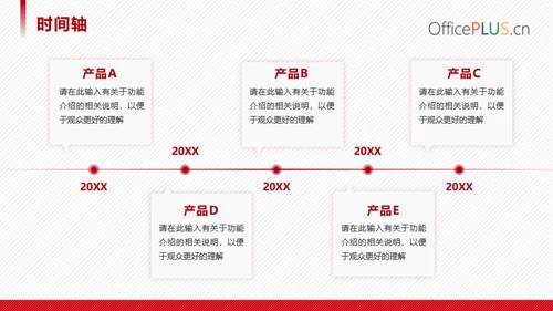 红色学术风论文答辩PPT模板