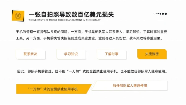 简约风部队手机管理网络安全教育PPT课件