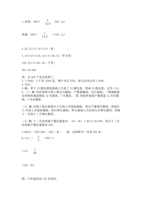 六年级小升初数学解决问题50道及答案（夺冠）.docx