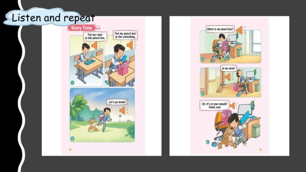Unit 1 Classroom  Story time 课件(共23张PPT)