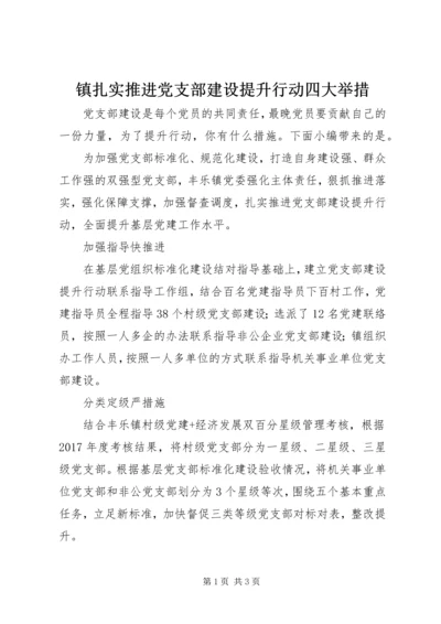 镇扎实推进党支部建设提升行动四大举措.docx