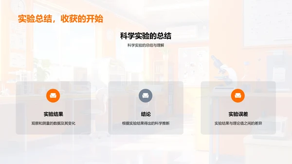 科学知识与实践教学PPT模板