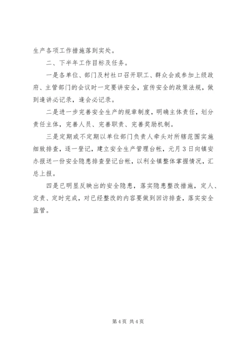 乡镇年度安全生产大检查工作总结.docx