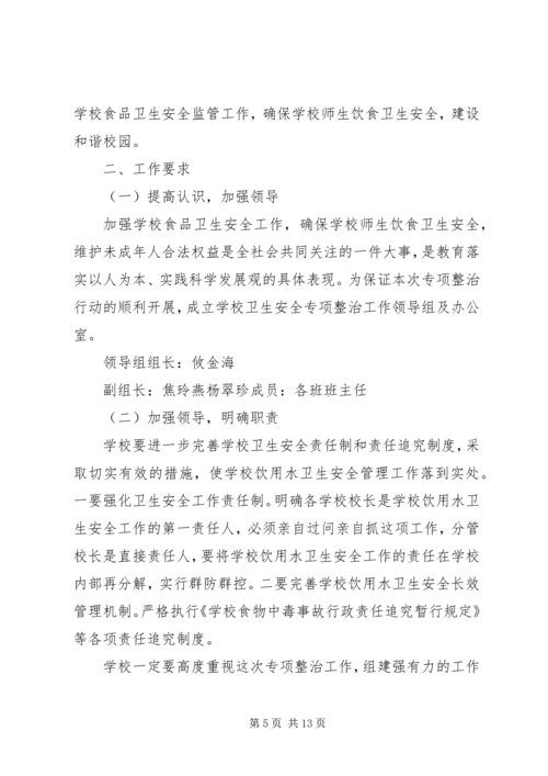 食品安全检查方案[最终定稿].docx