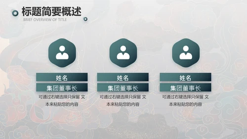 敦煌飞天国潮风工作总结动态PPT