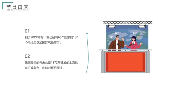 绿地球国际气象节日气侯问题动态PPT模板