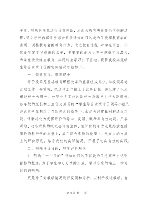 综合素质评价工作总结 (4).docx