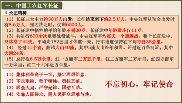 第17课 中国工农红军长征（课件）八年级历史上册优质教学课件（统编版）