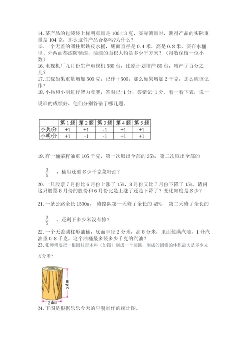 小升初数学应用题50道重点.docx