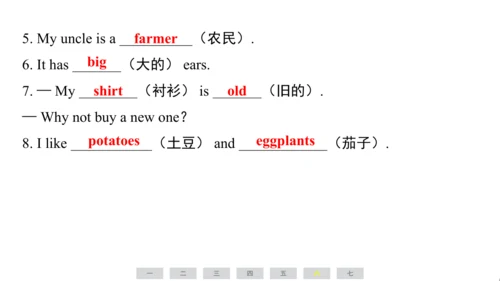 人教精通版（三起）英语四年级上册期末练习课件(共62张PPT)