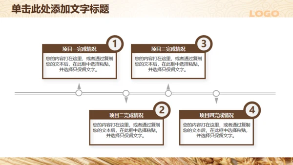 农业生产水稻农产品营销通用PPT模板