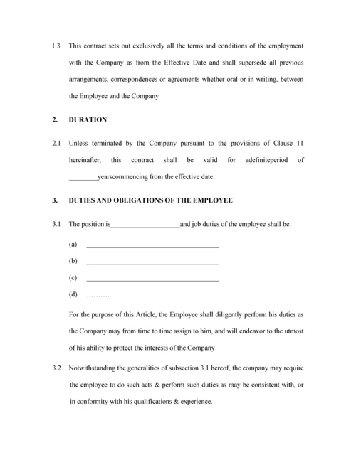 EmploymentContract英文版劳务分包合同.docx