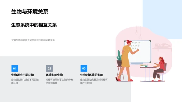自然地理教学解读PPT模板