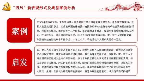 加强党的作风建设纠四风树新风育清风廉政党课PPT