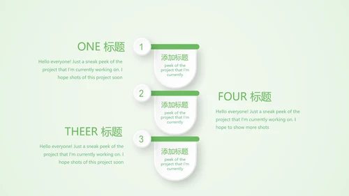 绿色清新医药销售工作总结动态PPT