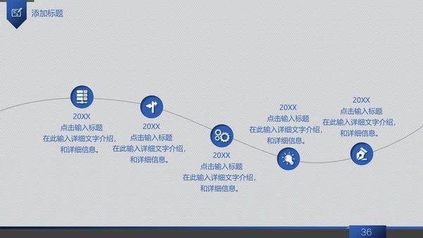 信息科技商务工作汇报通用PPT模板