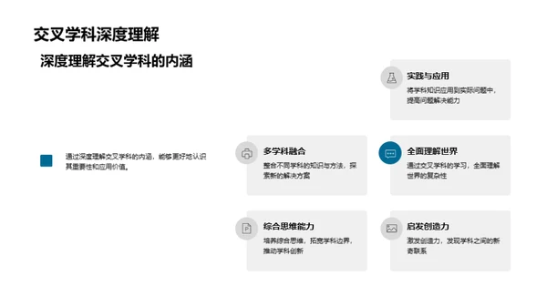 交叉学科的探究旅程