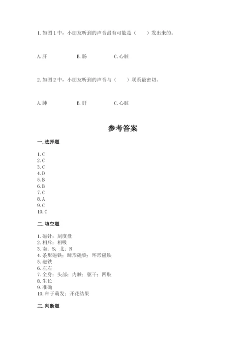 教科版小学科学二年级下册 期末测试卷（基础题）.docx