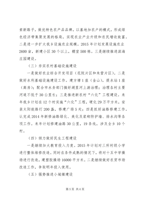 市乡镇党委书记例会会议精神汇报材料.docx