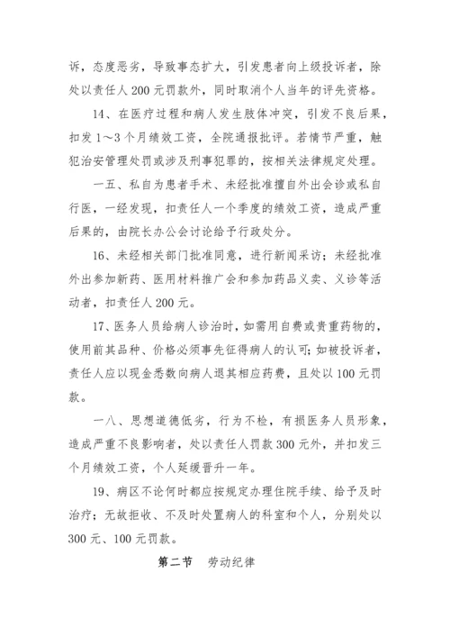 医院职工医德医风考核办法实施细则.docx