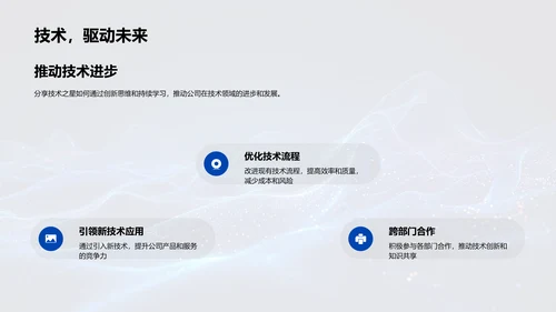 年度技术领袖表彰PPT模板