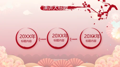 红色中国风年货节促销营销策划方案PPT模板