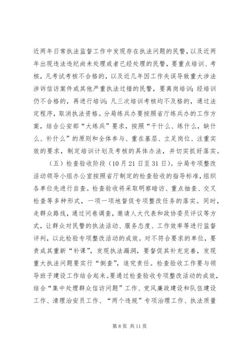 规范执法行为,促进执法公正专项活动方案 (5).docx