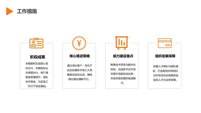 扁平风纯文字PPT列表