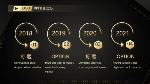 高端尊贵工作汇报计划商务动态PPT