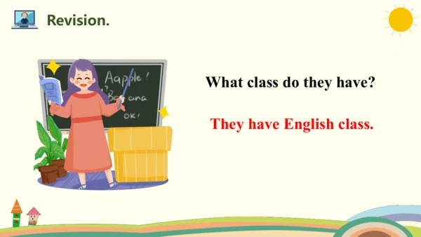 Unit 2 My week Part A Let's learn & Let's play课件（共