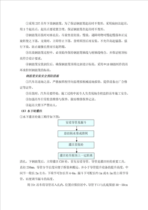 围护钻孔灌注桩施工方案 doc