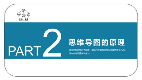 思维导图脑画培训通用PPT模板