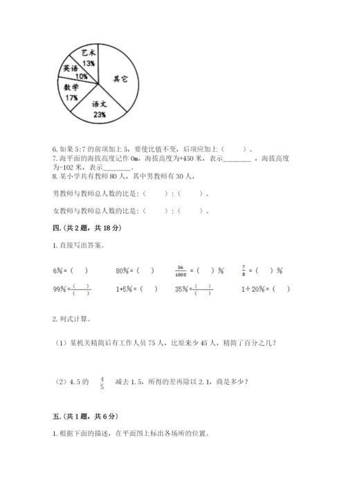 青岛版六年级数学下学期期末测试题ab卷.docx