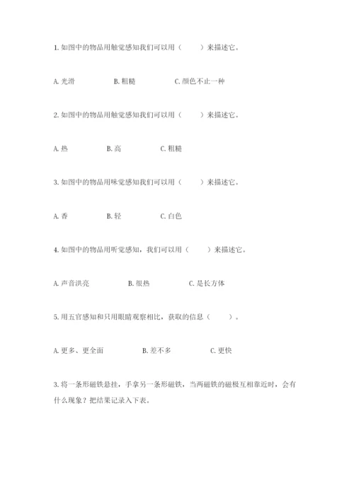 教科版小学科学二年级下册期末测试卷及答案1套.docx