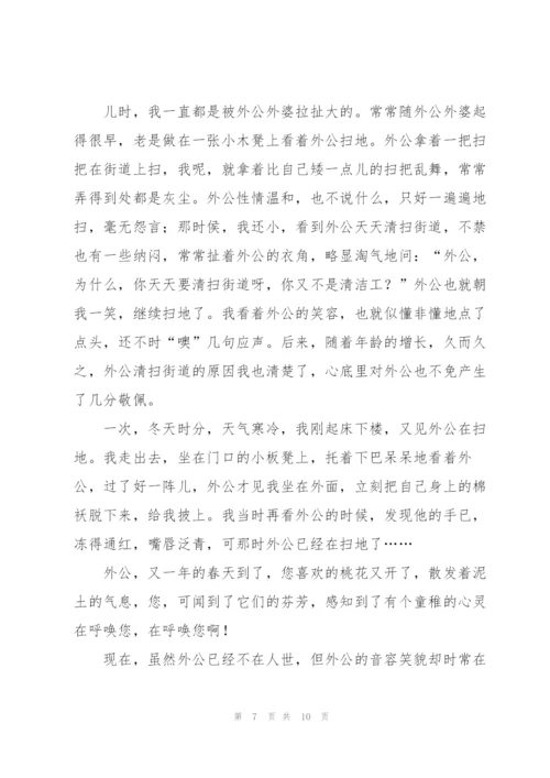 描写清明节见闻作文5篇.docx